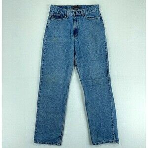 Real Ranch Mens Jeans Blue Size 32x34 Straight Leg Regular Fit Denim Wash